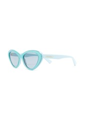 Gucci cat-eye frame tinted sunglasses