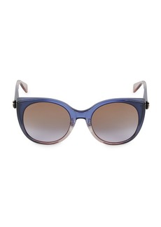Gucci Core 54MM Cat Eye Sunglasses
