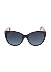 Gucci Core 56MM Cat Eye Sunglasses