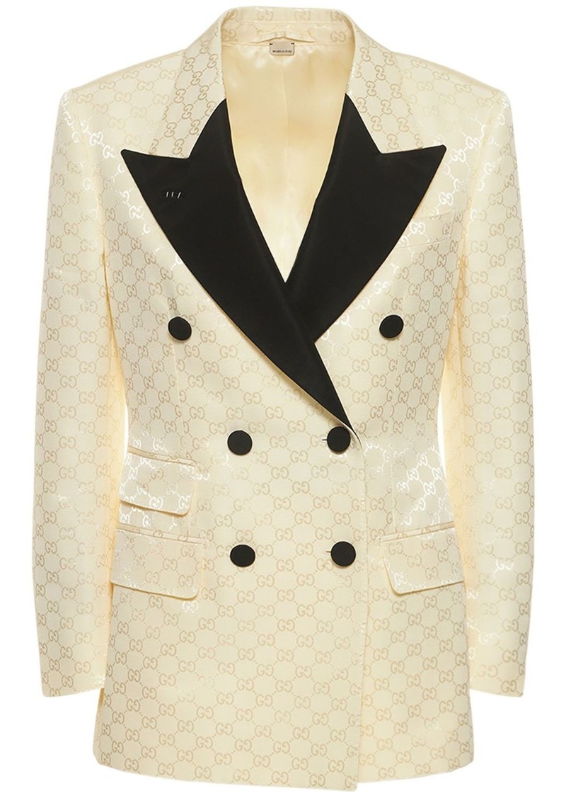 Gucci Cosmogonie Gg Cotton Blend Jacket