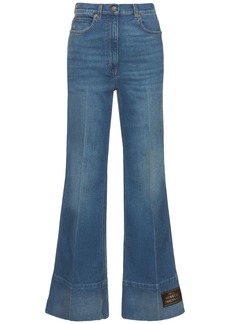 Gucci Cosmogonie High Rise Cotton Denim Jeans