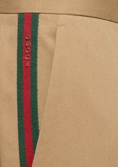 Gucci Cotton Gabardine Pants