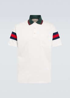 Gucci Cotton jersey polo shirt