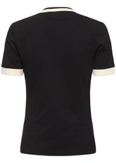Gucci Cotton Jersey T-shirt W/ Embroidery