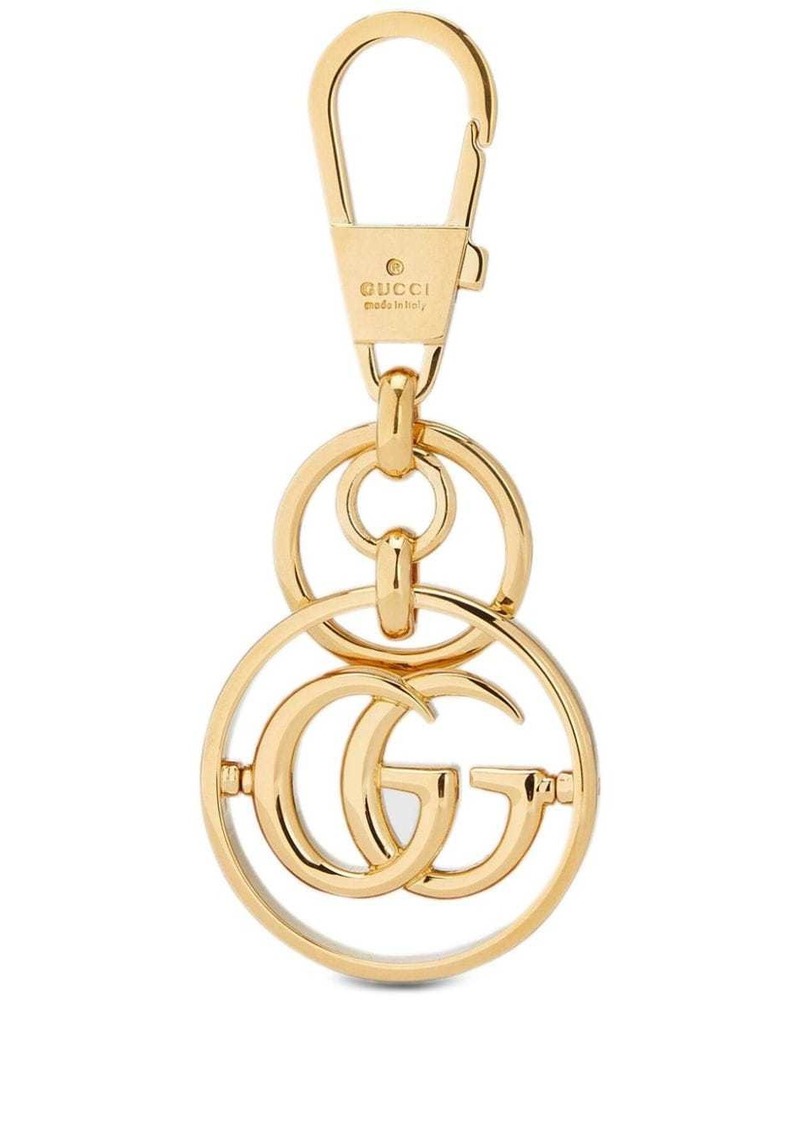 Gucci Double G logo keychain