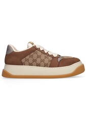 Gucci Double Screener Cotton Blend Sneakers