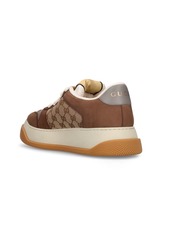 Gucci Double Screener Cotton Blend Sneakers