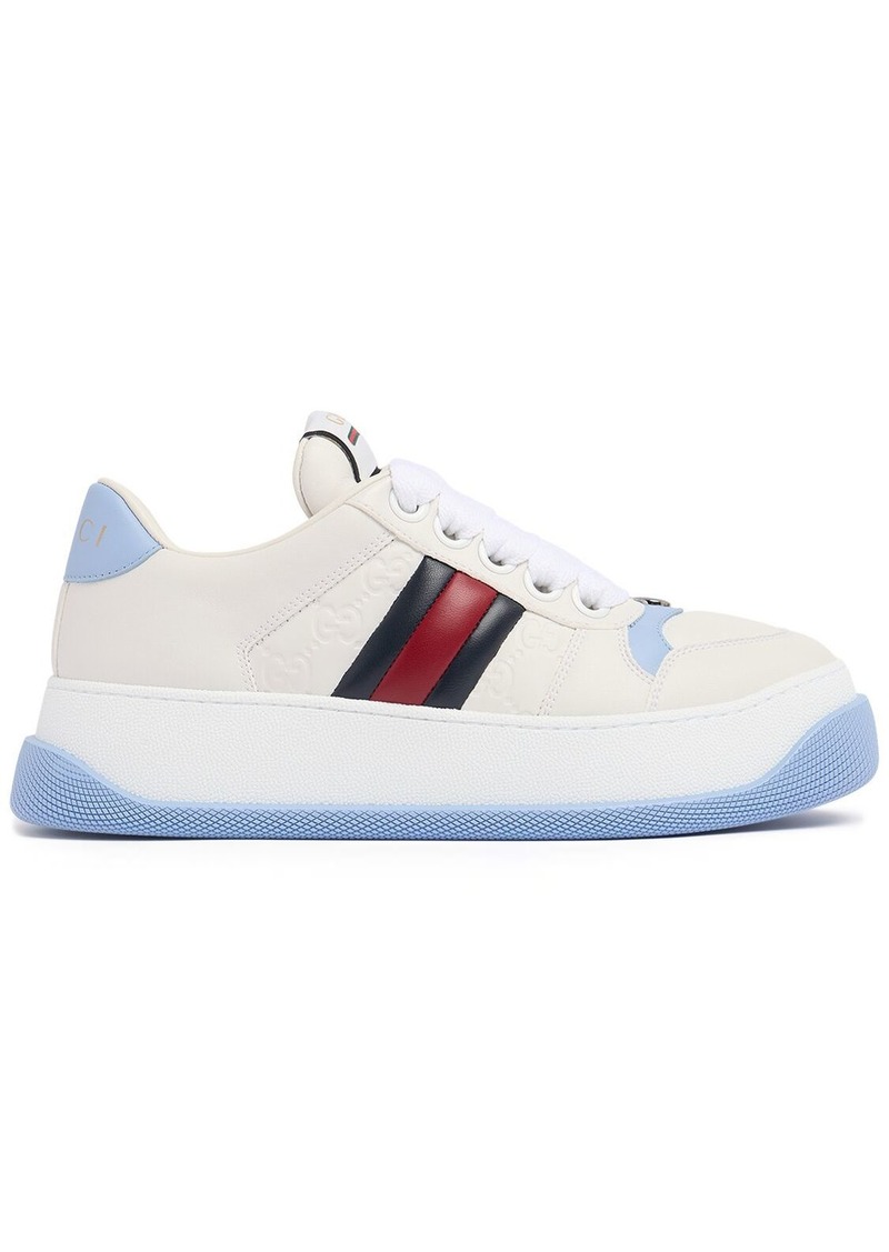 Gucci 42mm Screener Leather Sneaker