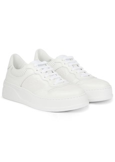 Gucci GG embossed leather sneakers