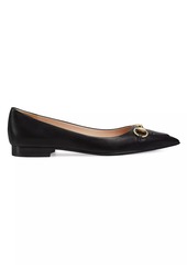 Gucci Erin Leather Ballet Flats