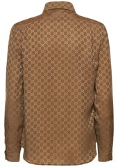 Gucci Exquisite Gg Silk Crêpe Shirt