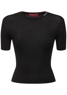 Gucci Extra Fine Wool Blend Top