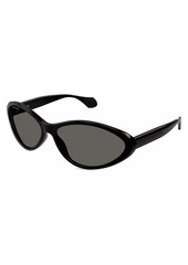 Gucci Fashion Show 67MM Oval Sunglasses