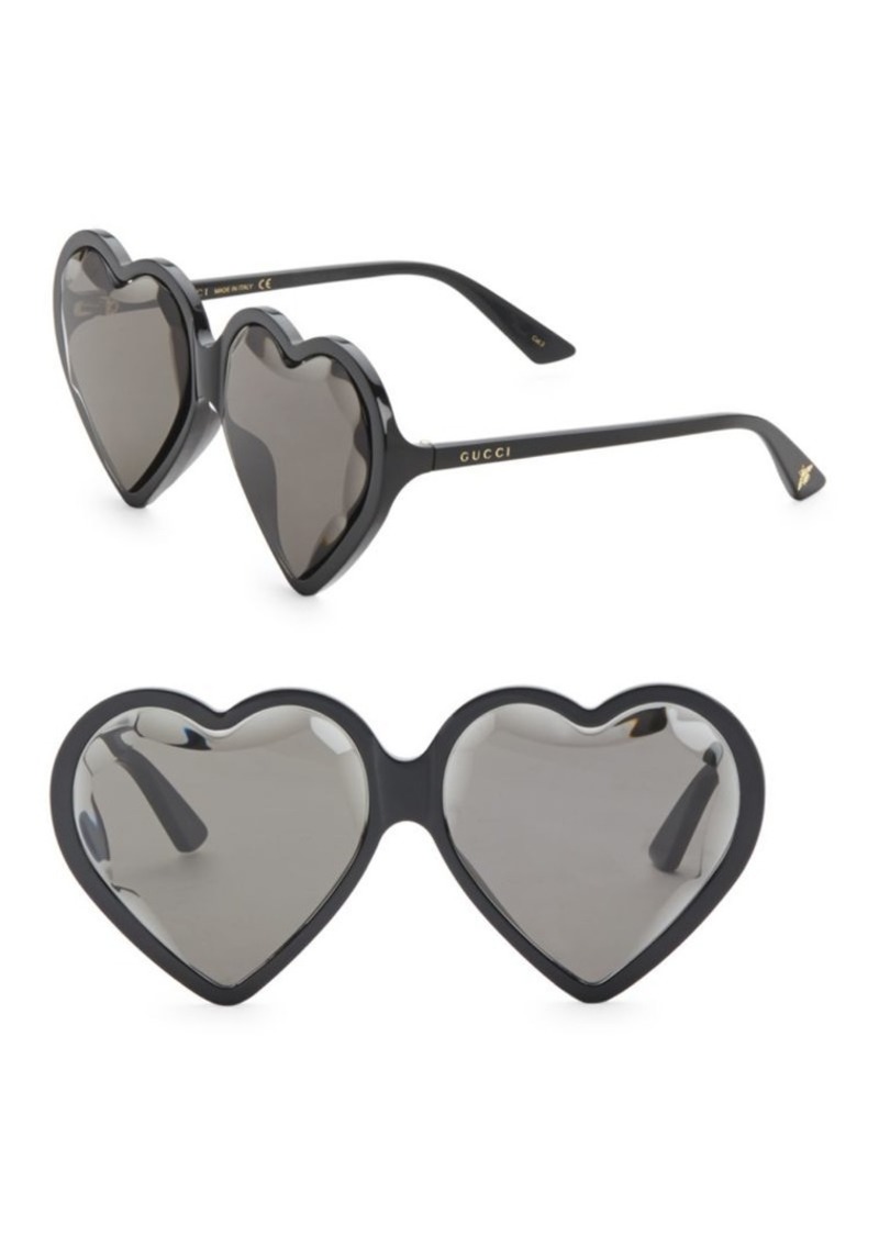 heart sunglasses gucci