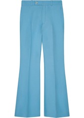 Gucci flared cropped trousers
