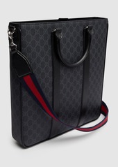 Gucci Gg Black Supreme Tote Bag