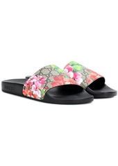 Gucci GG Blooms Supreme slides