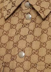 Gucci Gg Canvas Cotton Blend Shirt