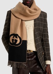 Gucci Gg Cashmere Scarf