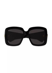 Gucci GG Corner 55MM Square Sunglasses