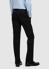 Gucci Gg Cotton & Viscose Pants