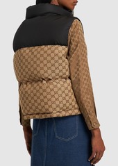 Gucci Gg Cotton Blend Down Vest