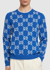 Gucci Gg Cotton Knit Sweater