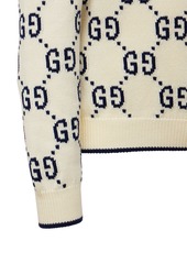 Gucci Gg Cotton Knit Sweater