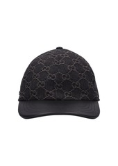 Gucci Gg Denim Baseball Hat
