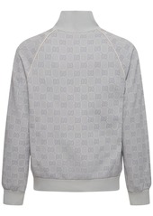 Gucci Gg Details Nylon Zip-up Jacket