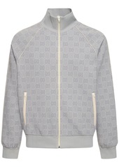 Gucci Gg Details Nylon Zip-up Jacket