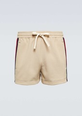 Gucci GG embroidered drawstring shorts