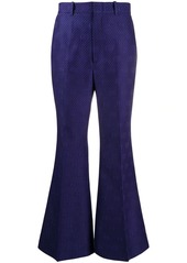 Gucci GG flared trousers