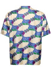Gucci Gg Hawaii Silk Bowling Shirt