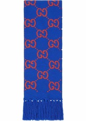 Gucci GG jacquard pattern scarf