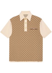 Gucci GG-jacquard polo shirt