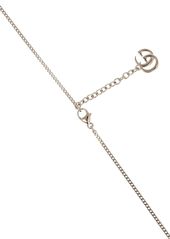 Gucci Gg Marmont Brass Necklace