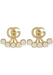 Gucci Gg Marmont Imitation Pearl Earrings