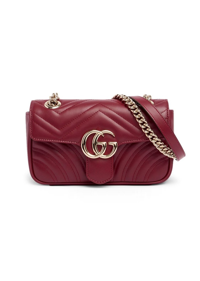 Gucci Gg Marmont Leather Shoulder Bag