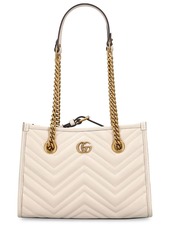 Gucci Small Gg Marmont Leather Tote Bag