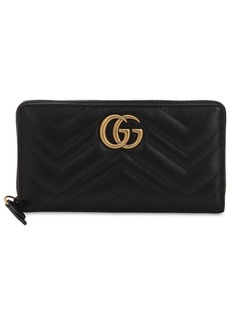 Gucci Gg Marmont Quilted Leather Wallet