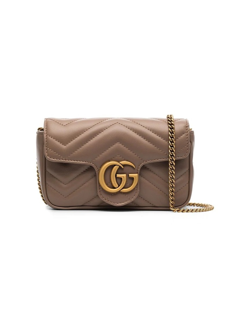 Gucci super mini GG Marmont shoulder bag