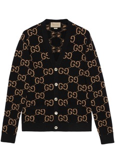 Gucci GG-motif wool cardigan