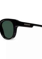 Gucci GG Mountain 53MM Round Sunglasses