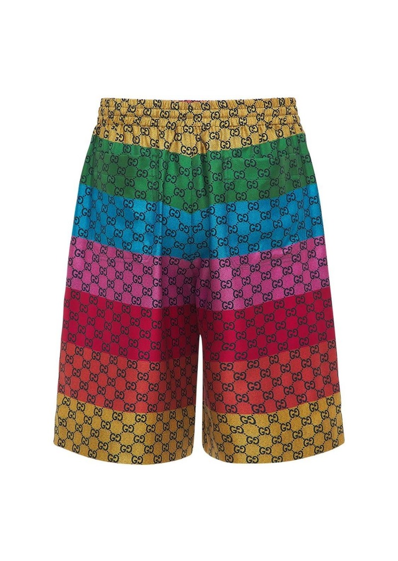 gucci twill shorts