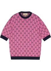 Gucci GG Multicolour short-sleeve jumper