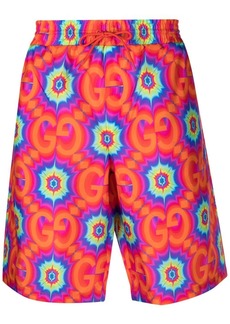 Gucci GG-pattern swim shorts