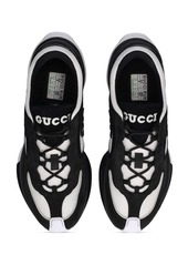 Gucci Gg Premium Tech And Leather Sneakers