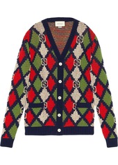 Gucci GG Rhombus knitted cardigan