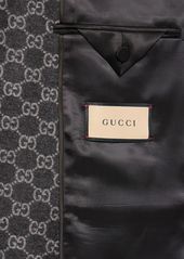 Gucci Gg Soft Brushed Wool Jacket